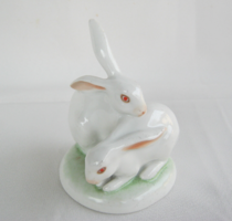 Drasche porcelán nyúl nyuszi pár