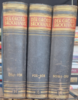 Der Grosse Brockhaus enciklopédia 12 kötete. (1928-1935) 29000.-Ft