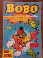 1987/12/Bobo kalandjai/Születésnapra/ Ajándéknak/Gyüjtemènybe/Kèpregèny