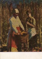 Képeslap: Koszta József festmény.