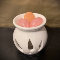 Aromalámpa - párologtató - mécsestartó fehér