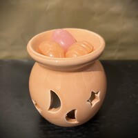 Aromalámpa - párologtató - mécsestartó barackvirág színű