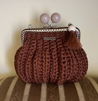 Handmade, crocheted accessories.