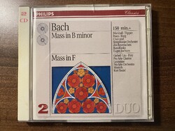 Bach – Mass in B minor / Mass in F Philips Classics (DUO sorozat)
