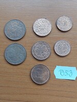 FRANCIA AUSZTRIA NÉMET  1 + 2 + 5 EUROCENT VEGYESEN 7 DB  B53