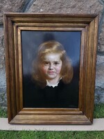 Karlovszky Bertalan (1858-1938) - Vörös hajú lány