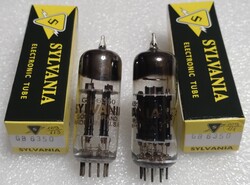 6350 GB Sylvania elektroncső, válogatott pár.