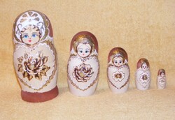 Matrjoska baba 5 db-os