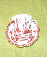 Coalport angol porcelán csésze és alátét