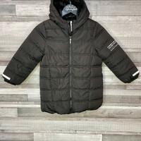 Sinsay fekete bundás gyerek kabát 116