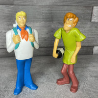 Scooby-Doo Bozont és Fred ritka játékfigura szett