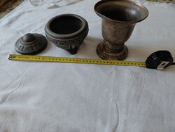 Cukor tartó és kehely