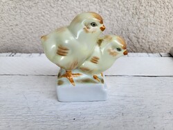 Aquincum Budapest porcelán csibe pár
