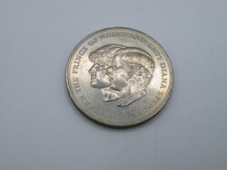 K462 Egyesült Királyság - Anglia 25 Pence 1981 Lady Diana & Charles