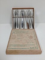 Retro Polish snack fork set of 12 in a box
