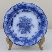 Antik Villeroy & Boch kék tányér