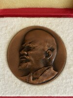 Lenin elvtárs MSZMP XIV.k. Pártszervezete 50 év Szolgálat 1924-1974 plakett