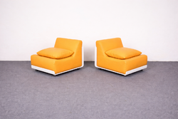 Mid century - Space Age, Luigi Colani ORBIS lounge fotel pár, COR 1972 – restaurált