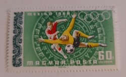 1968 Olimpia (V) - Mexikó 60 fillér pecsételt