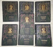 7 db. A Remekírók Képes Könyvtára  / Régi könyv.