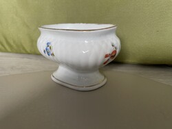 Hüttel Tivadar porcelán ovális fűszeres edény