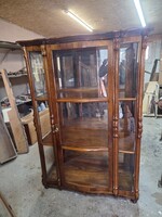 Biedermeier vitrin restaurált