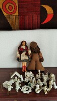 Régi karácsonyfa díszek, játékok {V9}