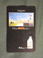 Kártyanaptár,MOL Magyar olaj és gázipari Rt.,Carrier motorolaj,1996 (3)