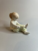 Ritkább festésű aquincumi nadrághúzó lány