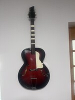 Gitár Jazz gitár Rossmeisl (1940-60-as évekből) repedt
