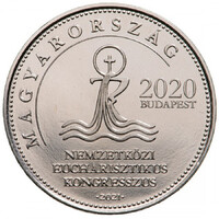 Magyarország 50 Forint 2021 - Nemzetközi Eucharisztikus Kongresszus - verdefényes