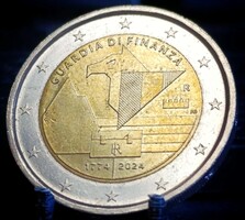 Olaszország 2 euró, ND (2024) 250 éves a Pénzügyőrség E03C1V