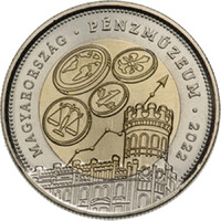 Magyarország 100 Forint 2022 - Pénzmúzeum - verdefényes