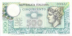 500 lire lira 1974 Olaszország 3.