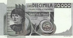 10000 lire lira 1978 Barbarito és Stevani Olaszország 2. Gyönyörű