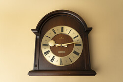 Mid Century Fa JUNGHANS Fali Óra / Retró / Régi / Made in Germany