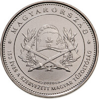 Magyarország 50 Forint 2020 - 150 éves a szervezett magyar tűzoltóság - verdefényes