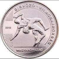 Magyarország 50 Forint 2018 - Birkózó világbajnokság - verdefényes