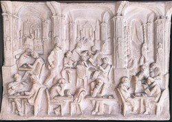 Beck Ö. Fülöp(1873-1945)?:A mozgalmas New York kávéház. Cca. 1910-20. Ady, Babits, Scheiber...