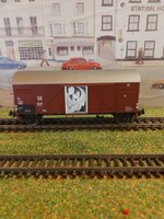 Vasútmodell H0 tehervagon BMW transport