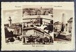 Képeslap, Mezőtúr , részletek Weinstock 1943