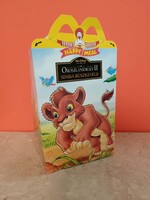 McDonald’s Happy Meal doboz: Oroszlánkirály II. Simba büszkesége 1999 évi kiadás.