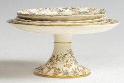 Fischer porcelán torta kínáló szett