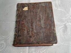 Nagyon ritka könyv ritkaság Csúzy Zsigmond Evangeliomi Trombita 1724-es kiadás