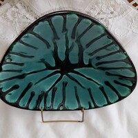 Bodrogkeresztúri zöld kerámia tárgy