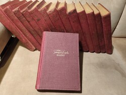 Vitéz Somogyvári Gyula munkái antik tíltott könyvsorozat 1943, 14 kötet