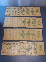 Szovjet retro kártya gyűjtőknek - Cirill betűs (36 lapos)