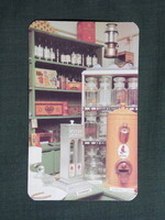 Kártyanaptár,Békéscsaba ÁFÉSZ,Boltmúzeum,kávé adagoló,1991  (licites)
