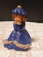 Fábián Zoja kerámia kislány