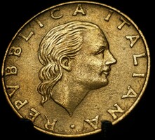 Olaszország 200 Líra, 1993 70 éves a katonai repülés E08A3